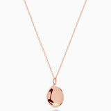 Custom Engraved Necklace | Rose Gold
