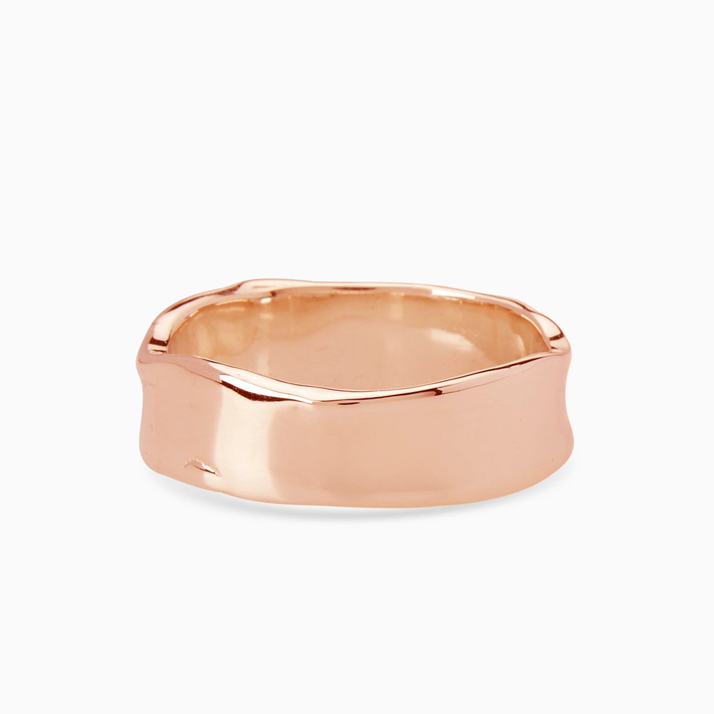 Signature Band Ring | Rose Gold