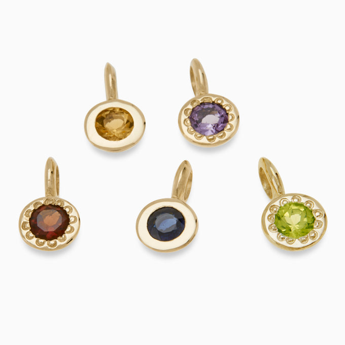 Birthstone Pendant | Gold