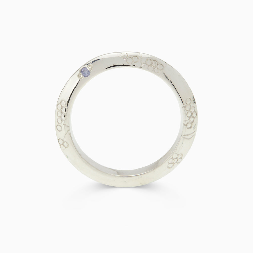 Birthflower Ring | Silver