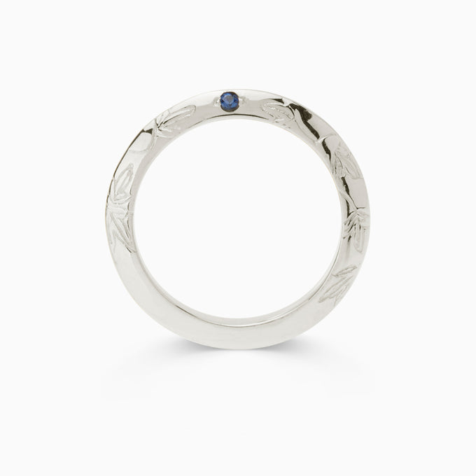 Birthstone Ring | Silver