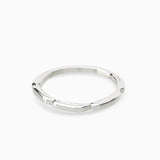 Delicate Trim Stack Ring | Silver