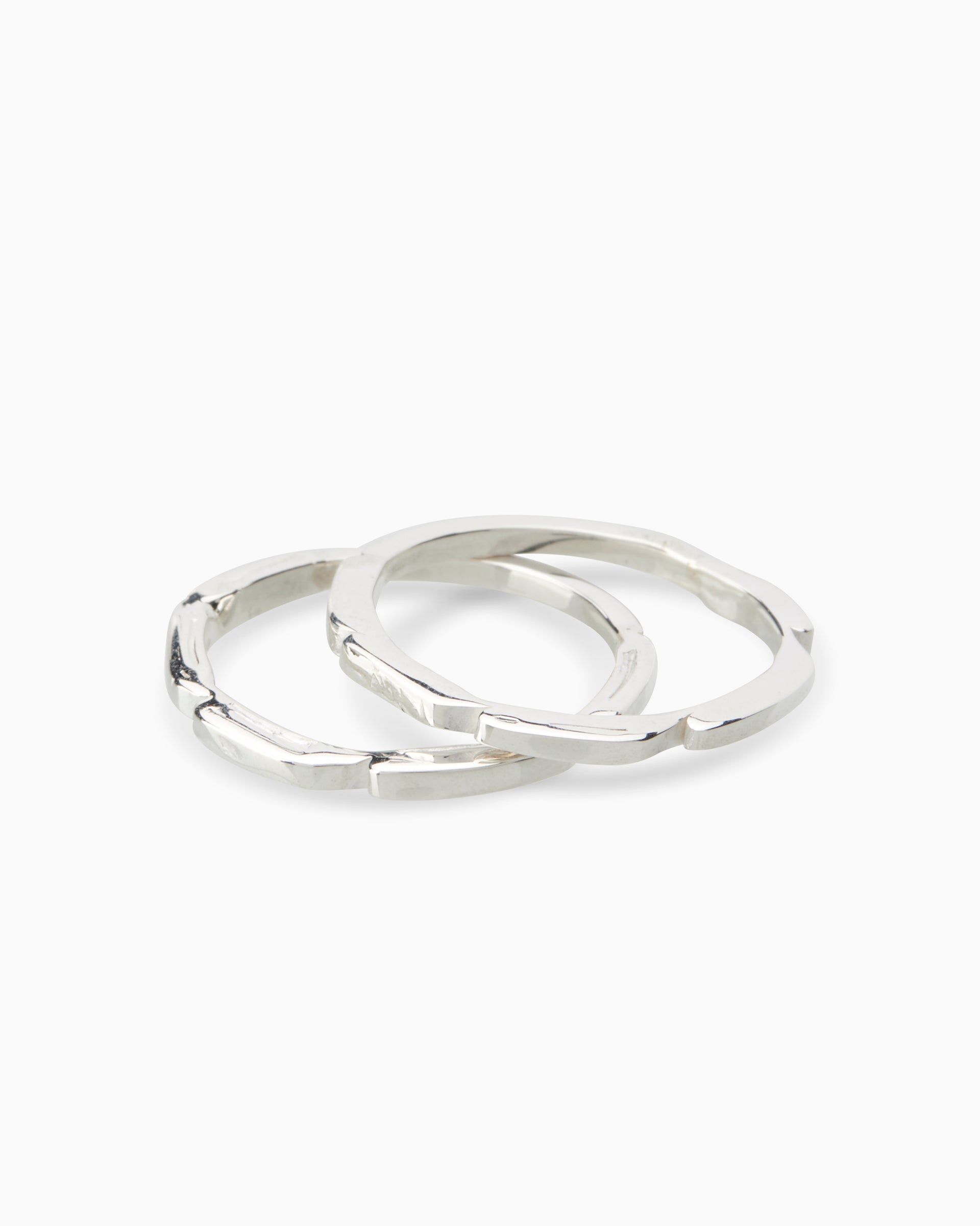 Ring Stack Delicate Delicate Trim Stack Ring | Silver – Linden Cook Jewellery