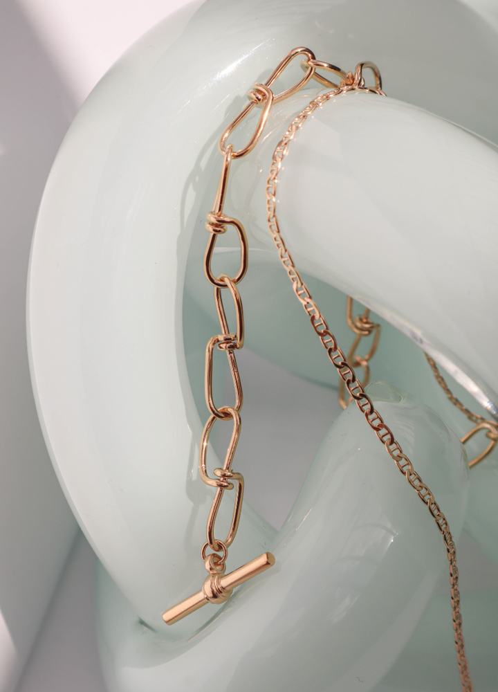 Infinity Necklace | Gold