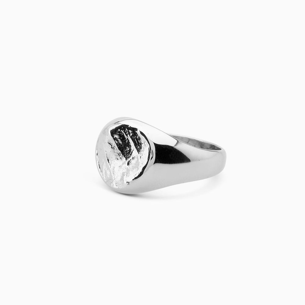 Impression Signet Ring | Silver