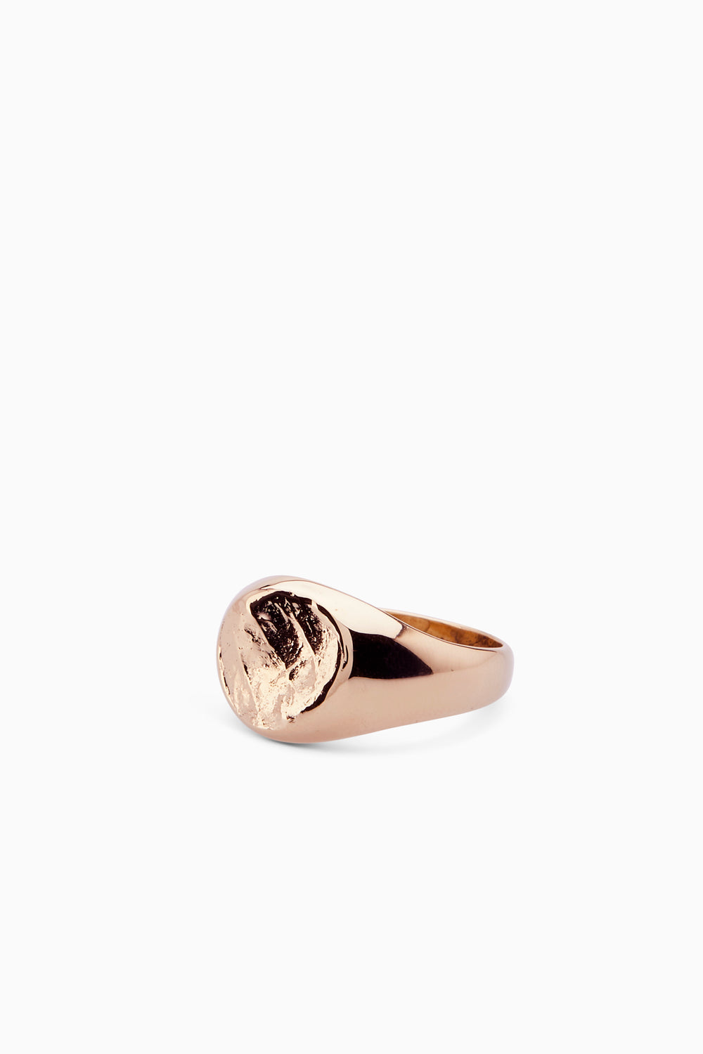 Impression Signet Ring | Rose Gold