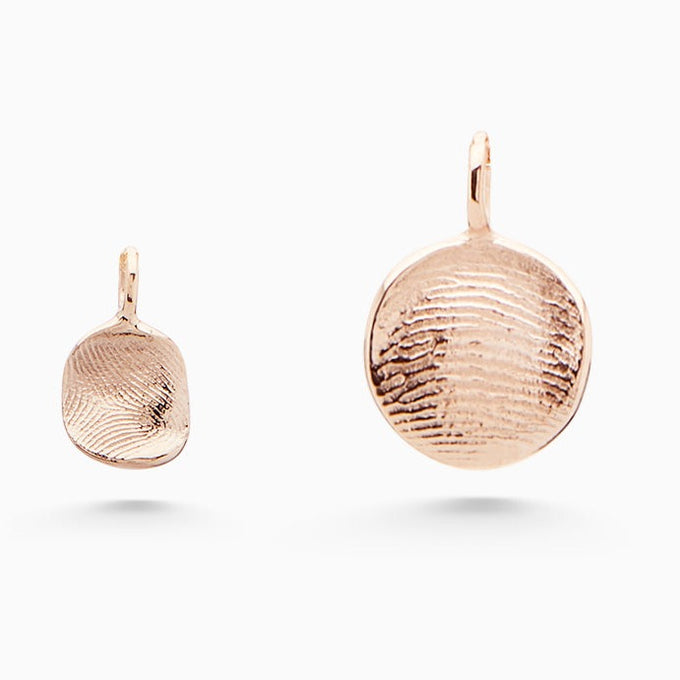 Impression Charm Bracelet | Rose Gold
