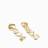 Veil Earrings | Gold