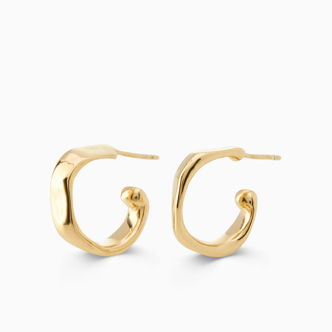 Swell Hoops | Gold