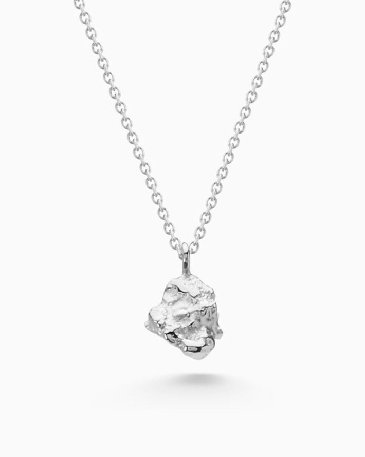 Ingot Necklace | Silver