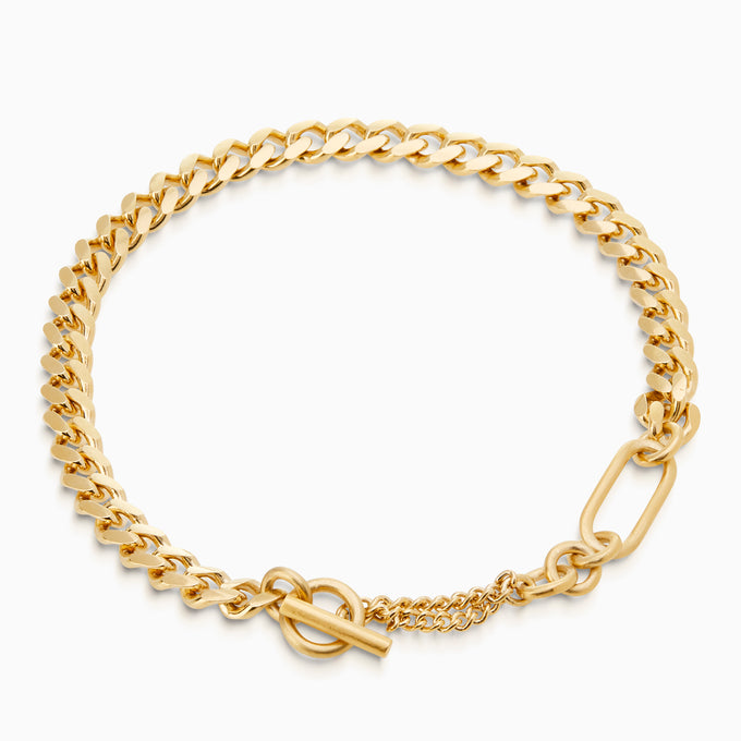 Vault Necklace | Gold