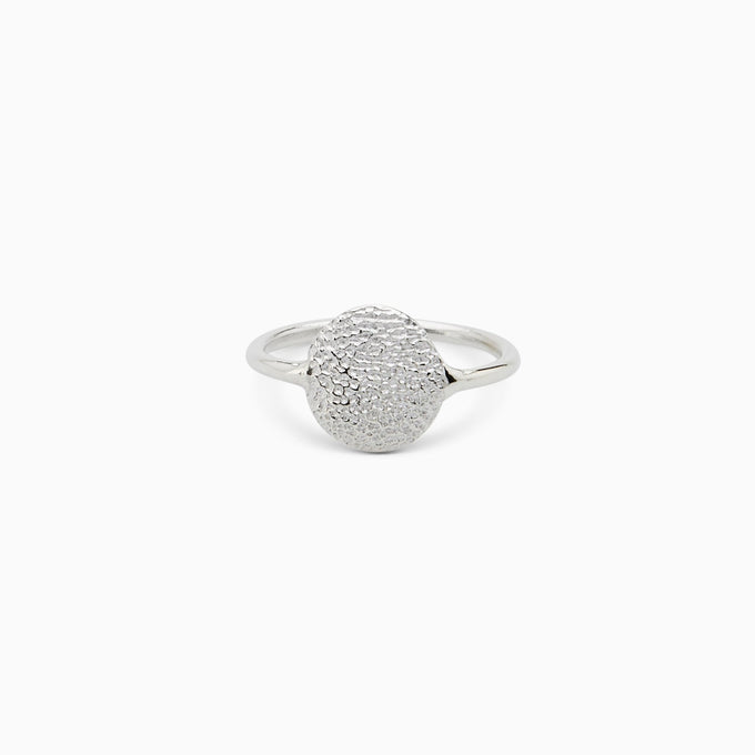 Impression Ring | White Gold