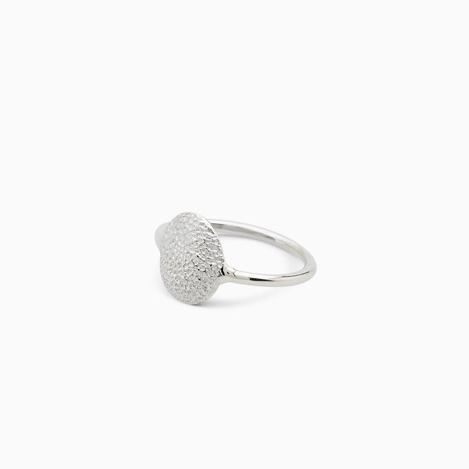 Impression Ring | White Gold