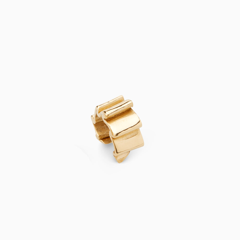 Classic Trim Ear Cuff | Gold