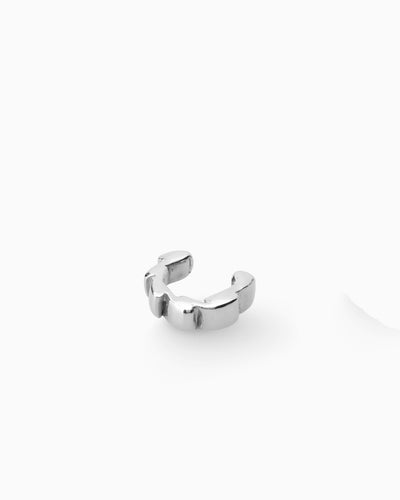Fine Trim Ear Cuff | Silver