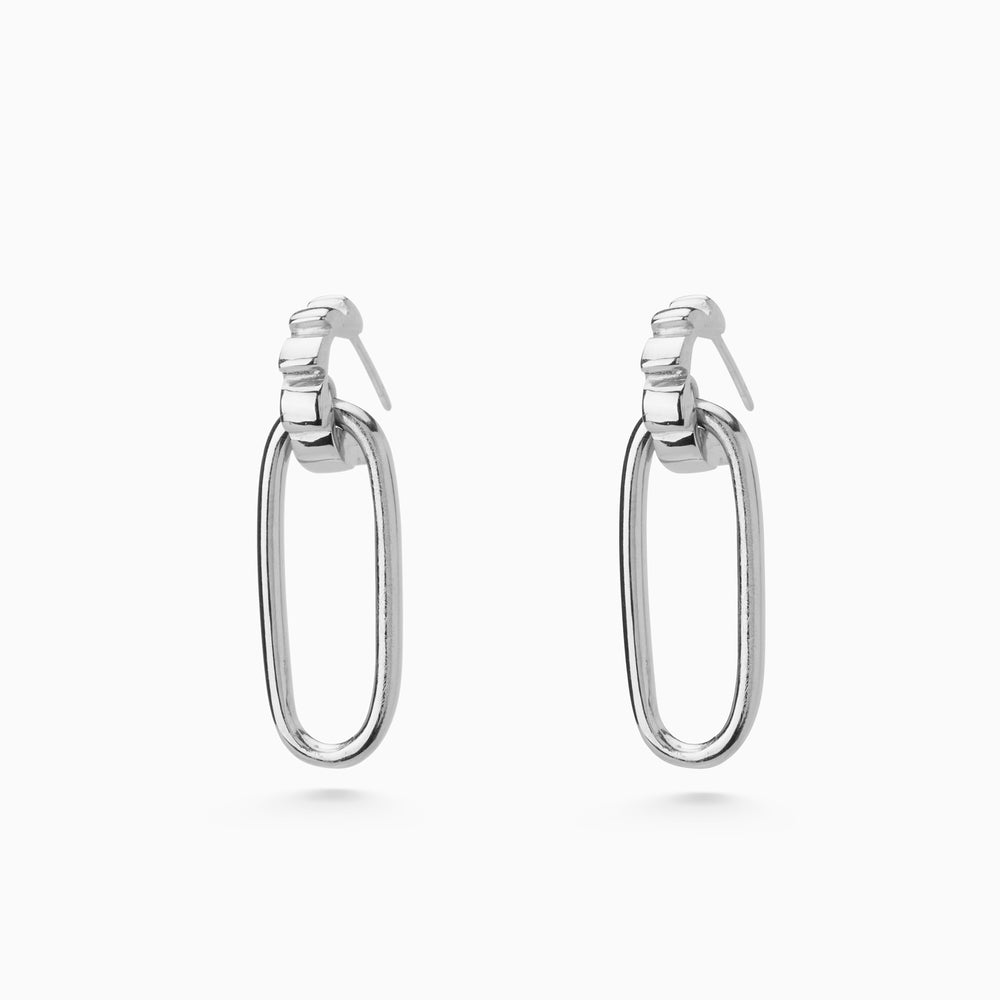 Vault Trim Hoops | Silver