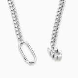 Vault Trim Necklace | Silver