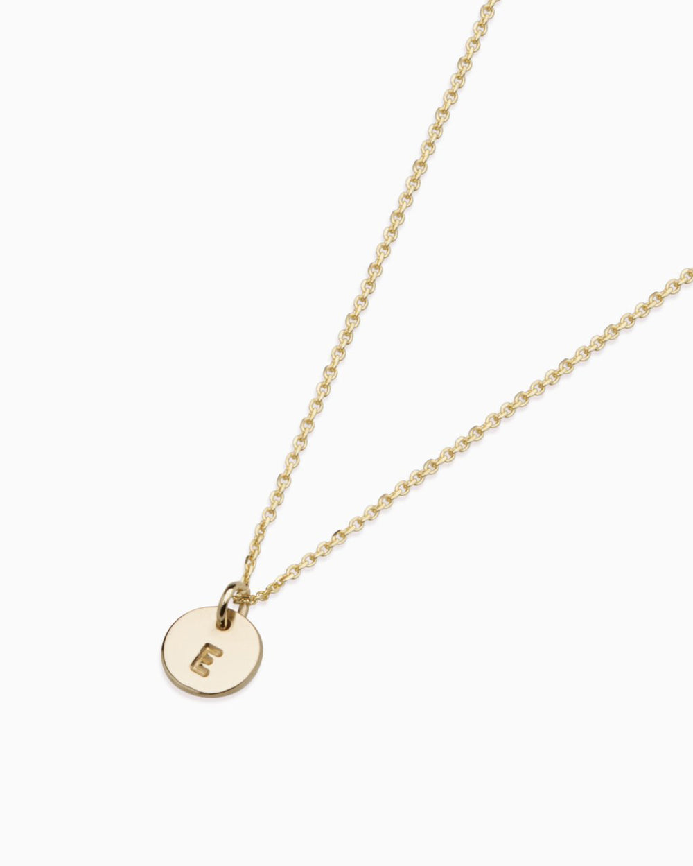 Disc Necklace | Rose Gold