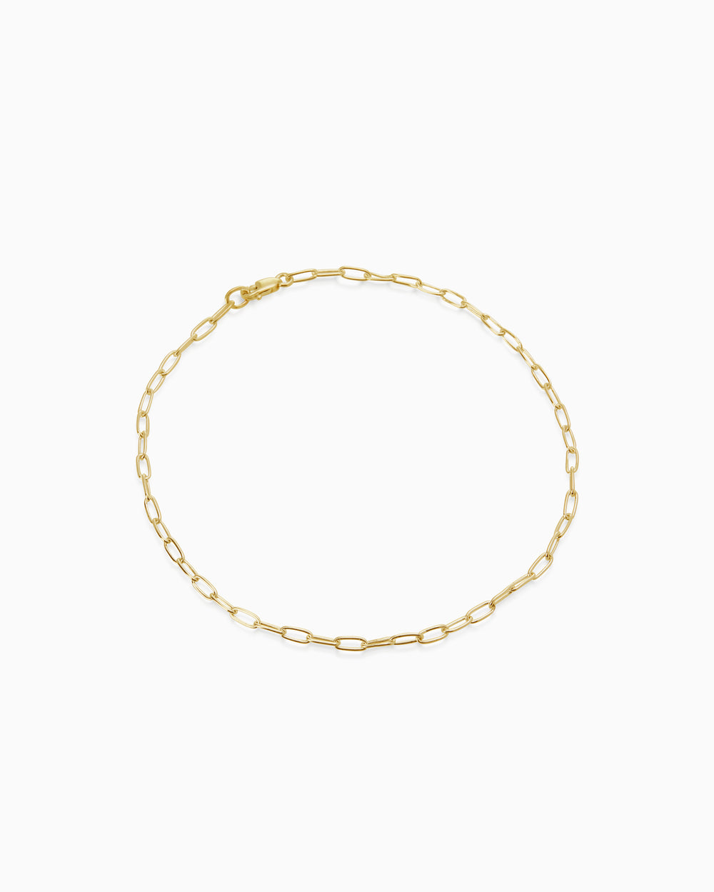 Long Link Necklace | Gold