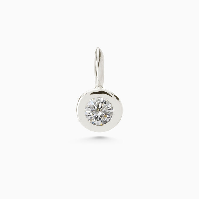 Birthstone Pendant | Silver