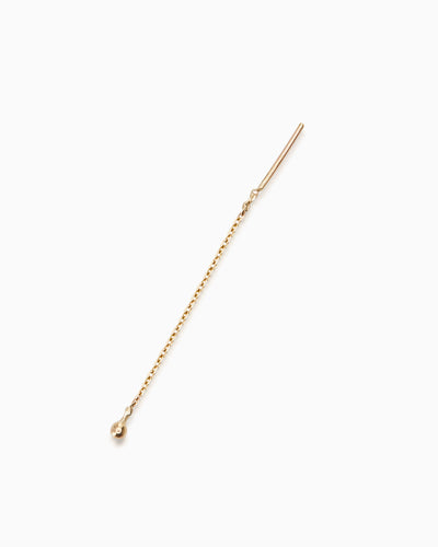 Weave Chain Earring | Solid Gold